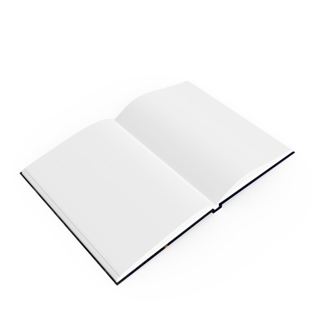 Hardback Journal — The Midnight Dahlia Floral Notebook