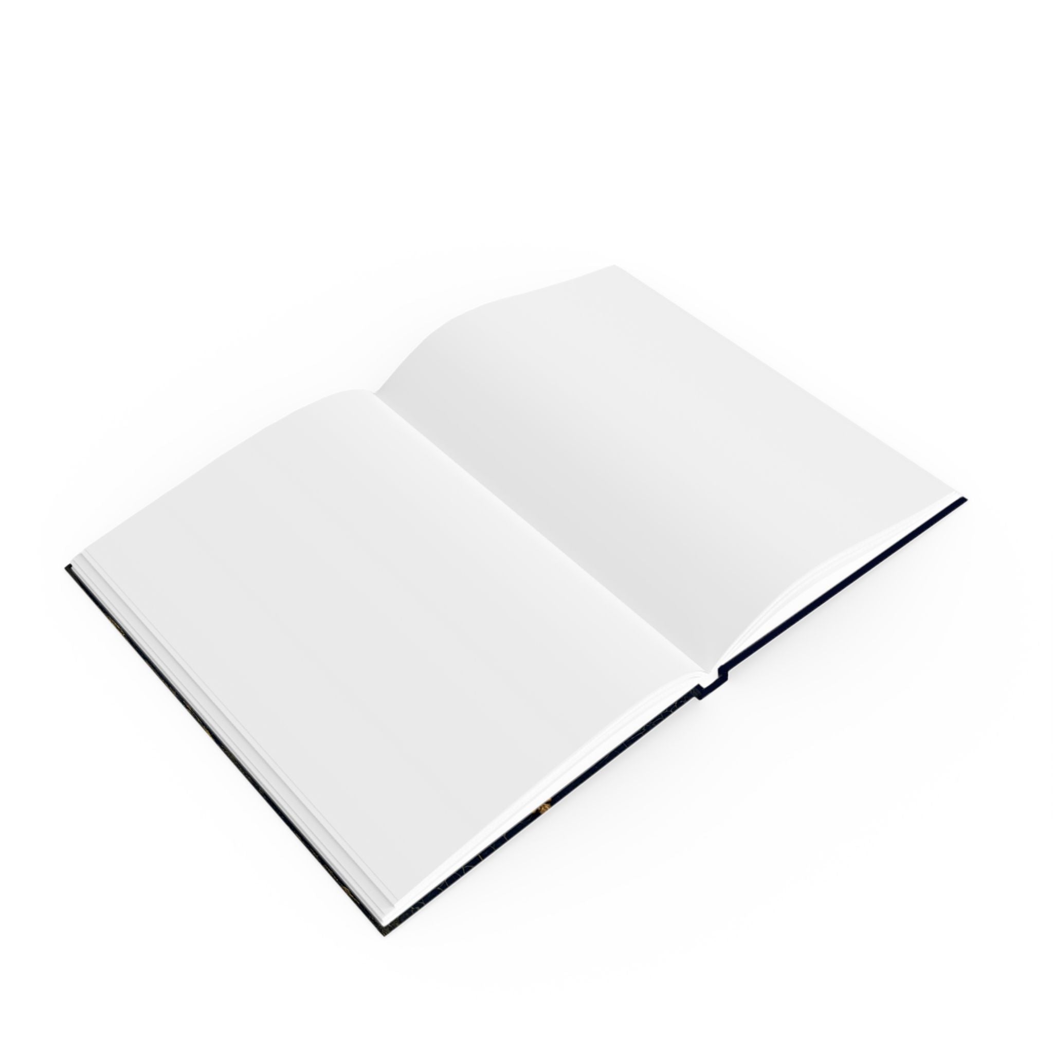 Hardback Journal — The Midnight Dahlia Floral Notebook