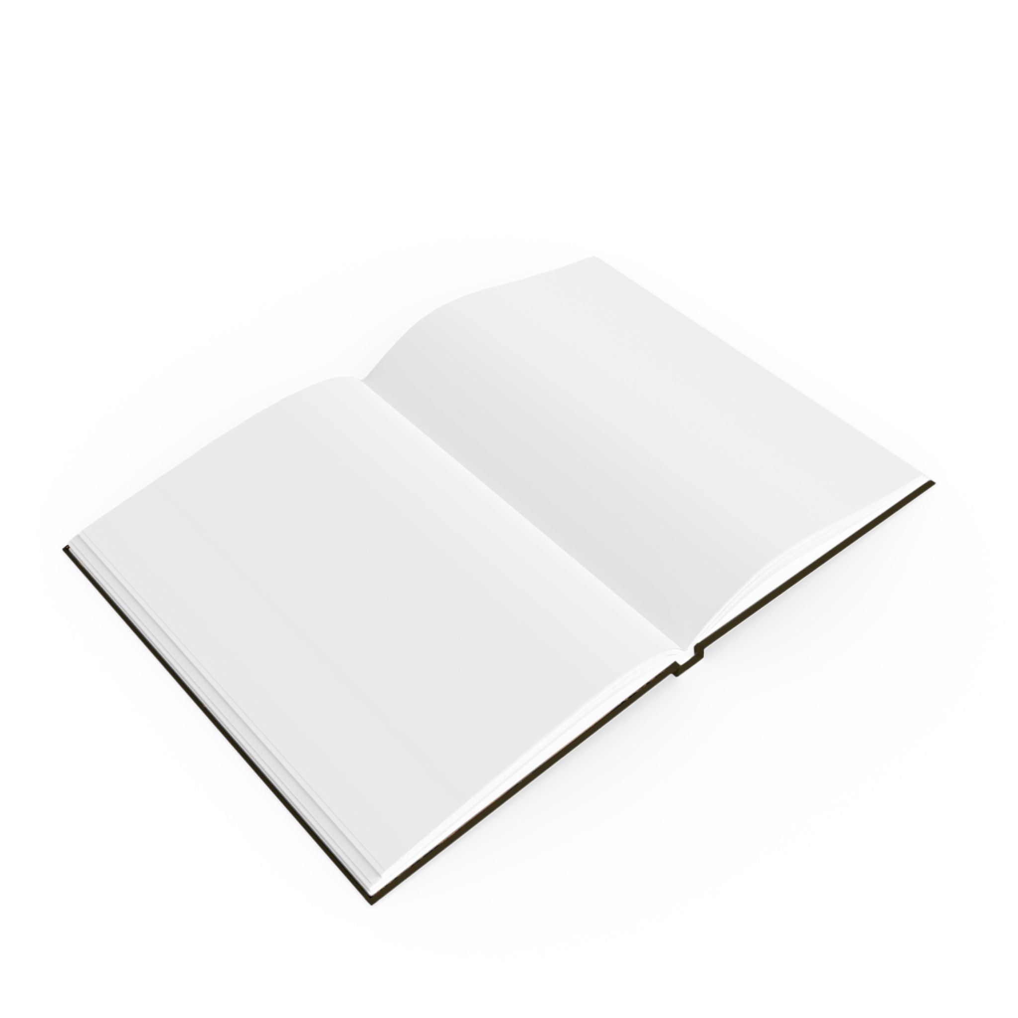 Hardcover Journal — The Midnight Dahlia Floral Notebook (Vintage Botanical Writing Diary)
