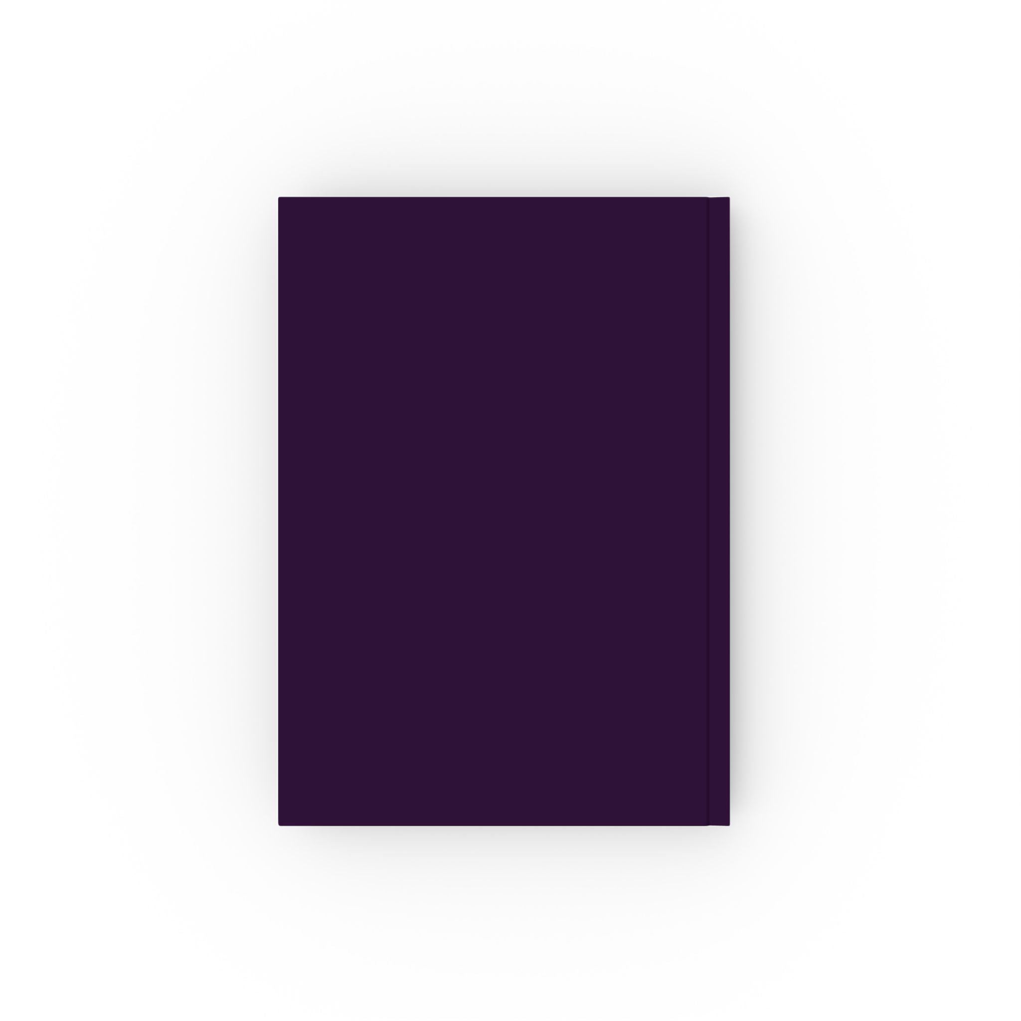 Hardback Journal — The Midnight Dahlia Floral Notebook for Gothic, Vintage-Inspired Writing & Gift