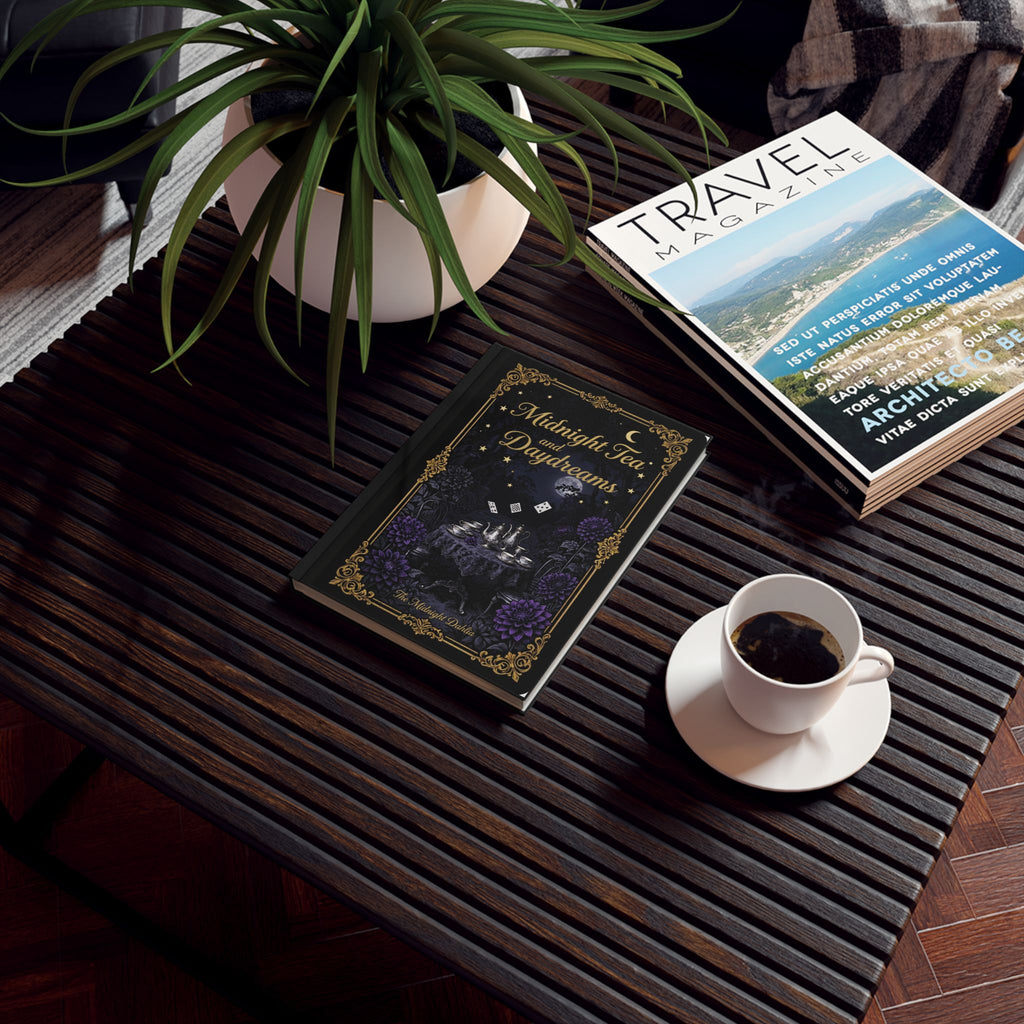 Midnight Tea and Daydreams Journal | Gothic Tea Party Notebook