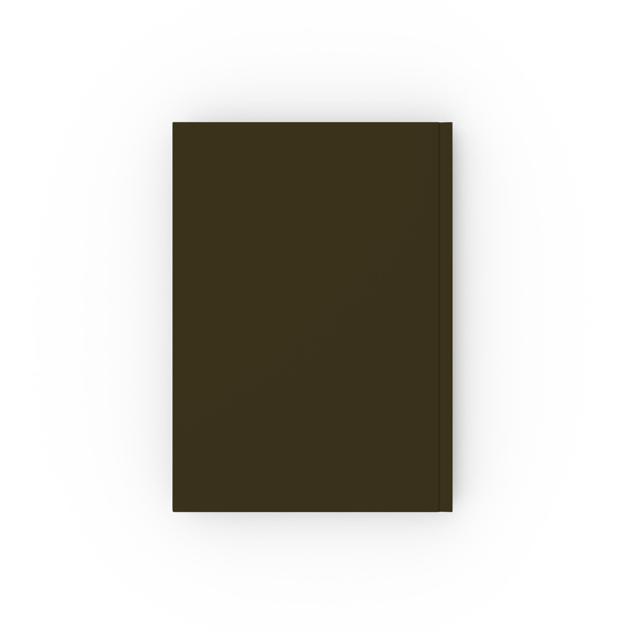 Hardcover Journal — The Midnight Dahlia Floral Notebook (Vintage Botanical Writing Diary)