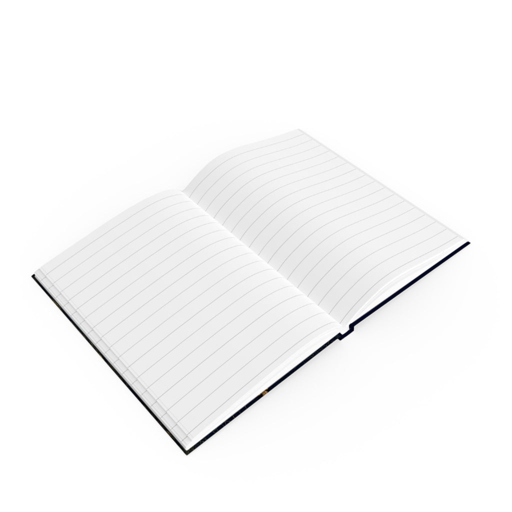 Hardback Journal — The Midnight Dahlia Floral Notebook