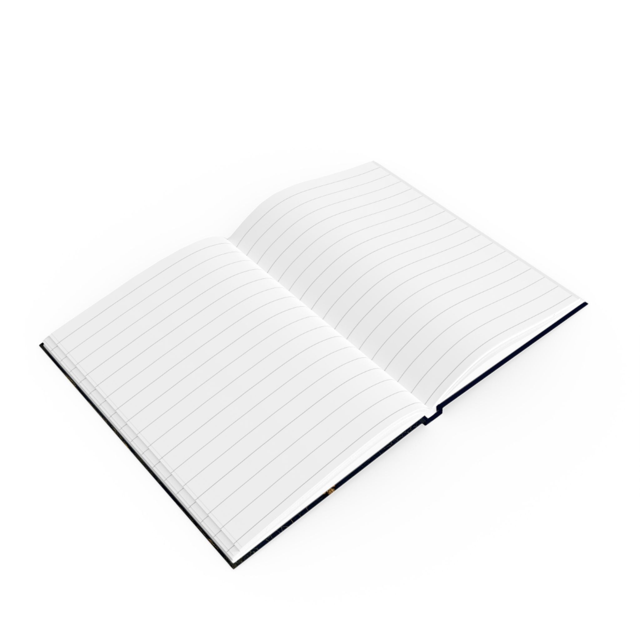 Hardback Journal — The Midnight Dahlia Floral Notebook