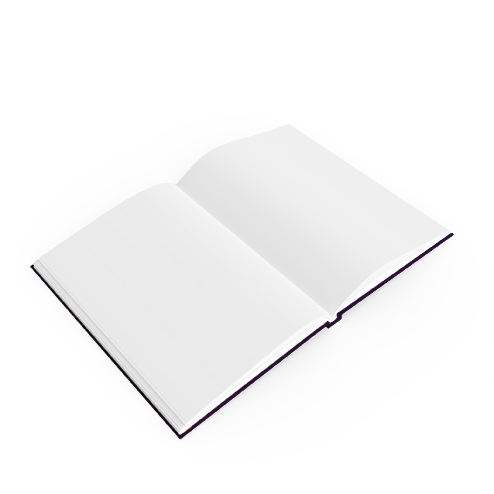 Hardback Journal — The Midnight Dahlia Floral Notebook for Gothic, Vintage-Inspired Writing & Gift