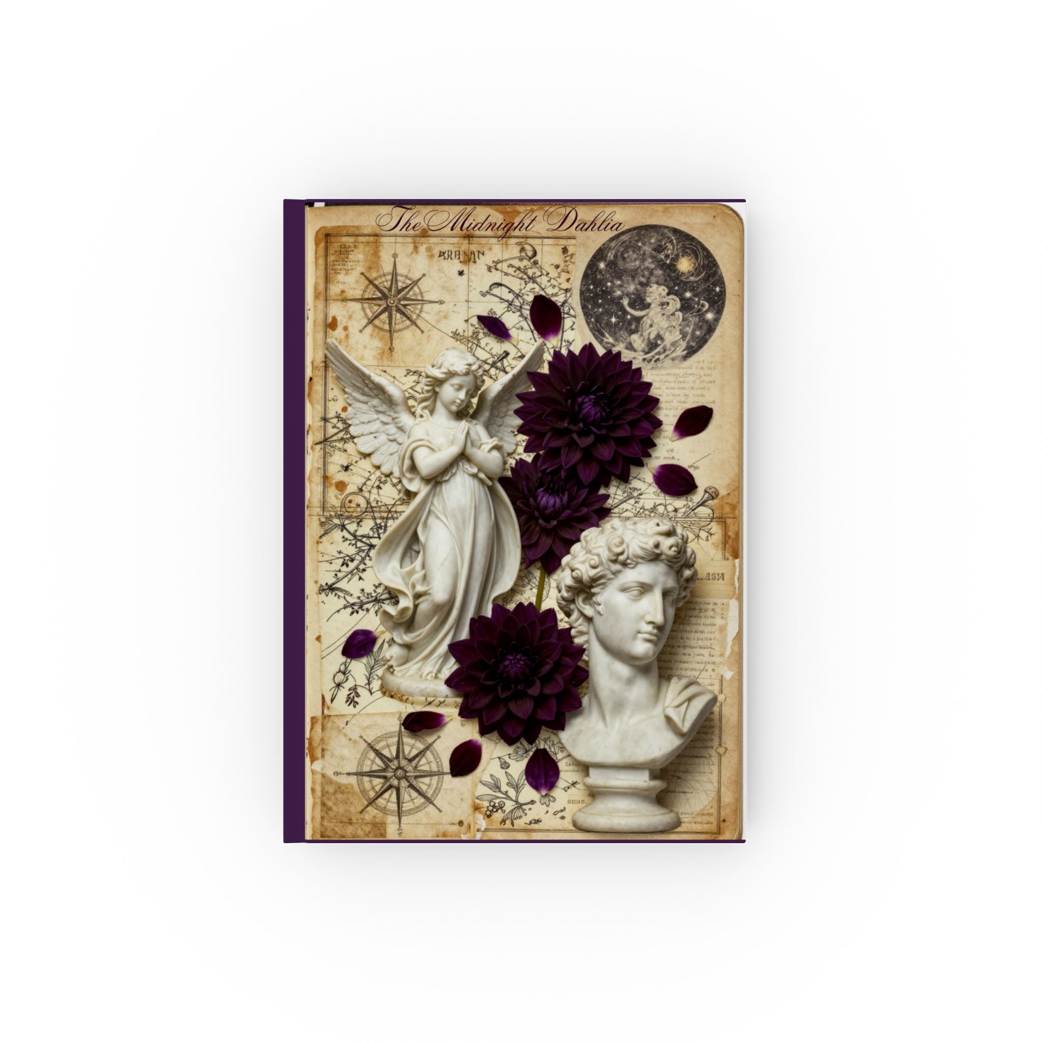 Classical  Hardback Journal — Vintage Botanical Notebook