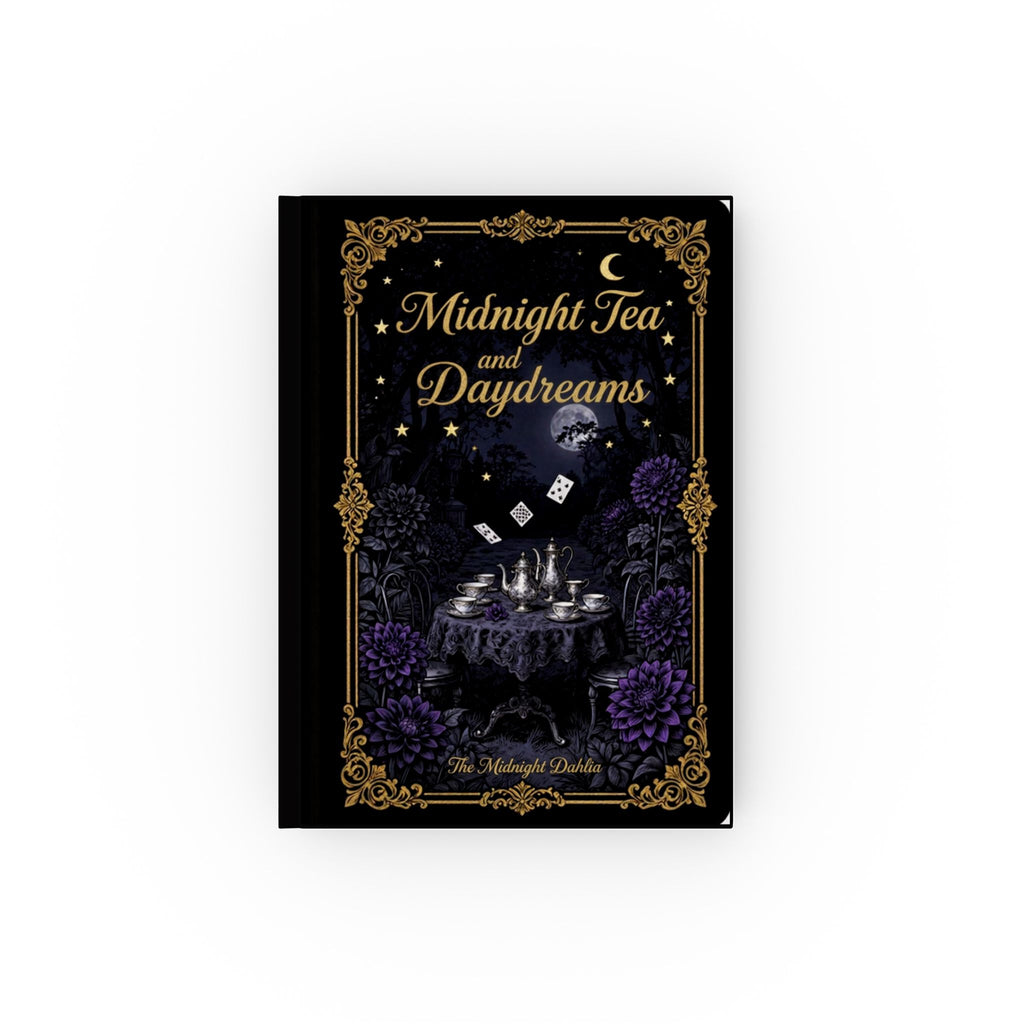 Midnight Tea and Daydreams Journal | Gothic Tea Party Notebook